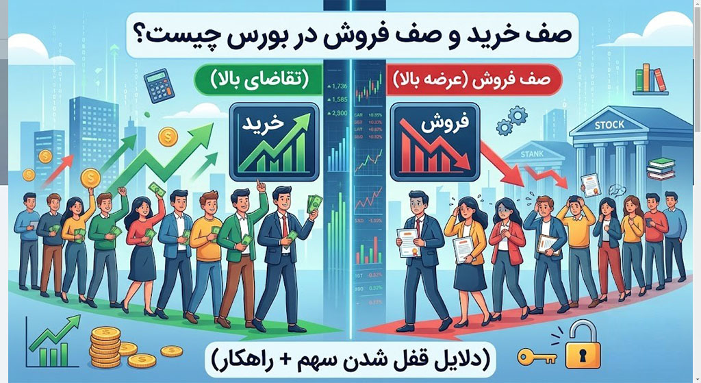 مقایسه ریسک قفل شدن سرمایه در صف فروش سهام با نقدشوندگی بالای صندوق‌های سرمایه‌گذاری